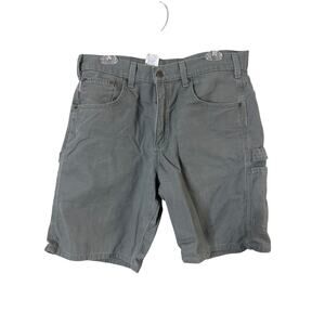 Carhartt Men's Relaxed 10 in. Rigby Dungaree shorts 34 B